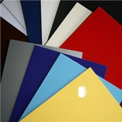 Lembaran Plastik ABS Bertutup Akrilik Berkilat